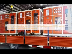 সিরামিক ফ্লিটিং চেম্বার ইনডাকশন ফ্লিটিং সিস্টেম 129 ফ্রিকোয়েন্সি ভোল্টেজ এবং 380V অপারেটিং ভোল্টেজ সহ