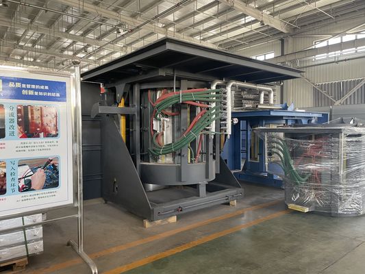 ISO9001 সুরক্ষা এবং কম গোলমাল সহ মাঝারি ফ্রিকোয়েন্সির গলানোর চুলা