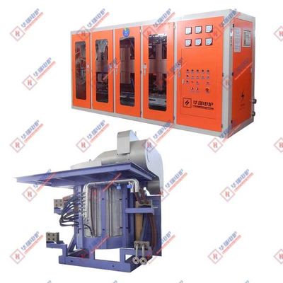 660V ইন্ডাকশন গলানোর চুলা কম শক্তি খরচ 3500KW