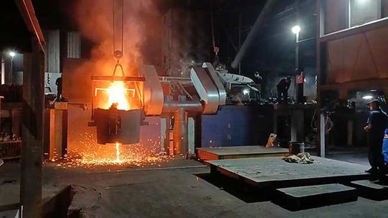 নির্ভরযোগ্যতা ইন্ডাকশন গলানোর চুল্লি শক্তি সঞ্চয় বৈদ্যুতিক লোহা সুরক্ষা সঙ্গে গলিত