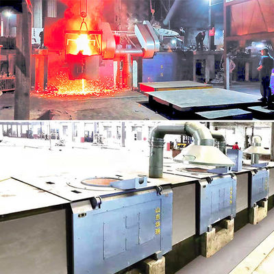 উচ্চ গলন দক্ষতা মসৃণ অপারেশন জন্য বৈদ্যুতিক আনয়ন গলন চুলা